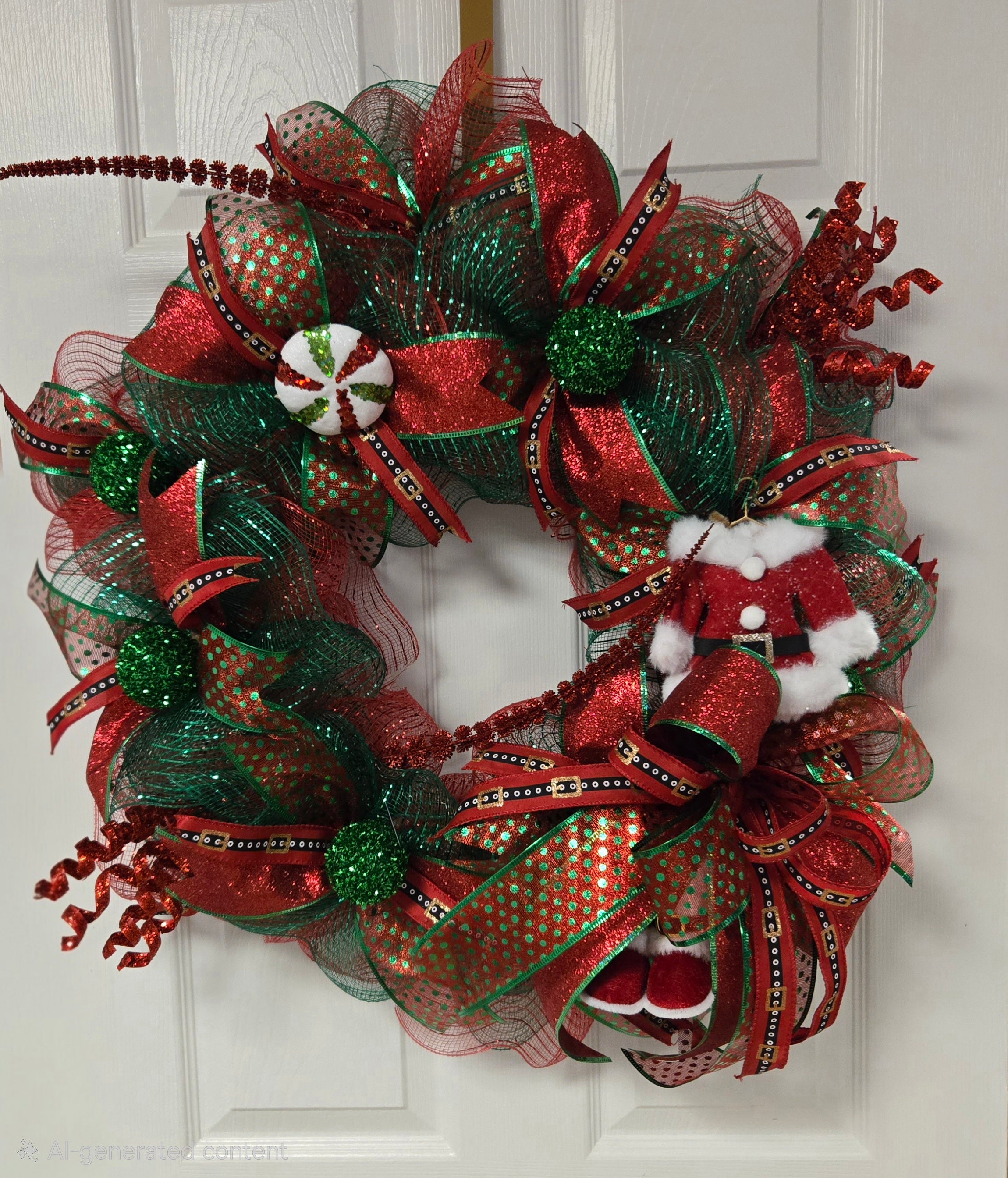 Festive Christmas Wreath